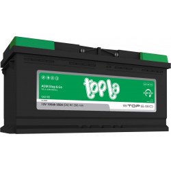 TOPLA ECODRY START/STOP AGM 12V105Ah J+ (L6) EN 950A Akkumulátorok TOPLA