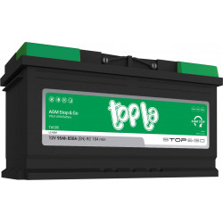 TOPLA ECODRY START/STOP AGM 12V95Ah J+ (L5) EN 850A Akkumulátorok TOPLA