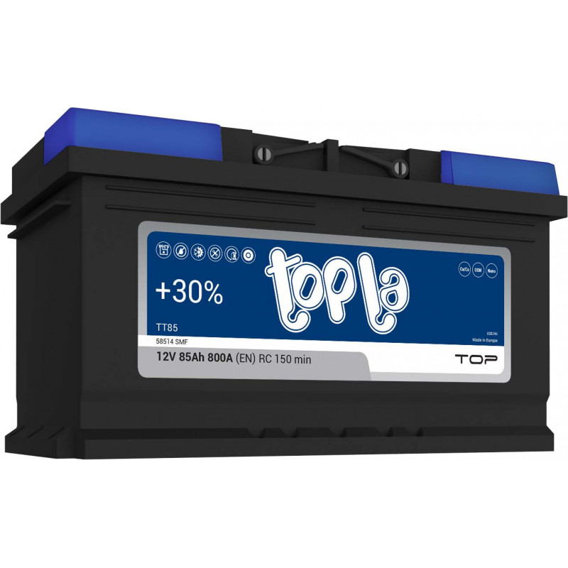 TOPLA-TOP 12V85Ah J+ (L4b) EN 800A
